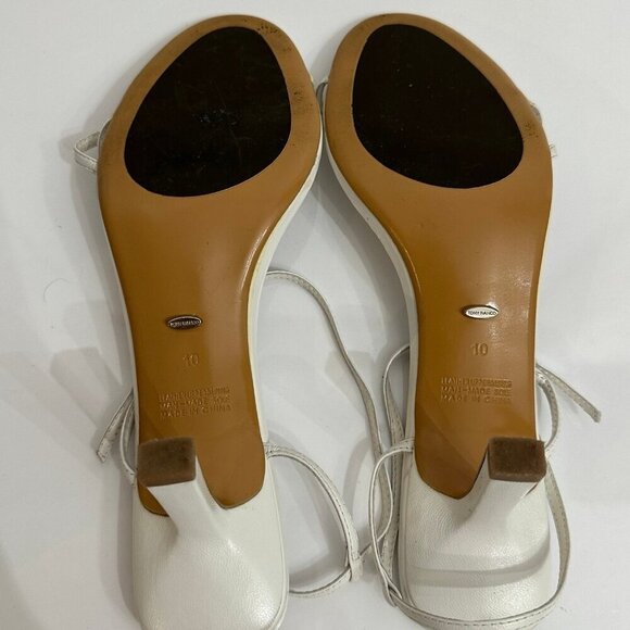 Tony Bianco White Strappy Sandals - Picture 9 of 10
